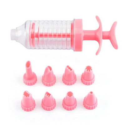 Küpsisekreemi koogipress Kaunistuspüstoli komplekt Candys Biskviit Glasuuritoru otsik Kondiitritooted Magustoit või süstal Köök küpsetustööriistad