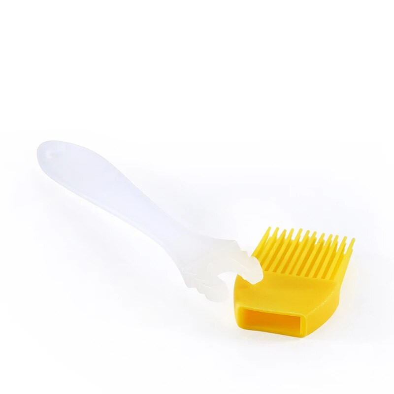 Grillpintsel, lõhestatud tüüpi kõrge temperatuurikindel silikoonõlihari koogi küpsetuskreem toiduvalmistamisköögi majapidamistööriistad