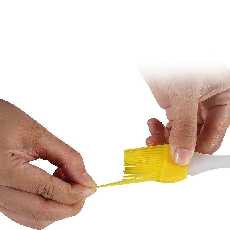 Grillpintsel, lõhestatud tüüpi kõrge temperatuurikindel silikoonõlihari koogi küpsetuskreem toiduvalmistamisköögi majapidamistööriistad