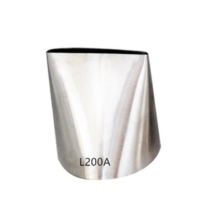 1 tk eriti suur roostevabast terasest otsik jäätumine torude otsikud kreemkoogi kaunistamise tööriistad kondiitritoodete otsik Fondant küpsetustarvikud