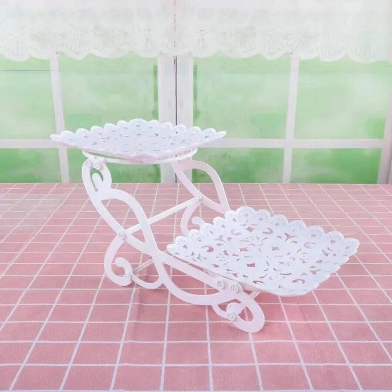 Βάση για κέικ ευρωπαϊκού στυλ Βάση προβολής Πιάτο φρούτων Δίσκος για cupcake Γενέθλια Επιδόρπιο γάμου Διακοσμήσεις τραπεζιού Θήκη επιτραπέζιου