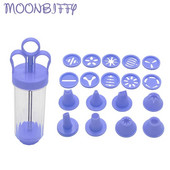 Uus käsitsi küpsiste pressimismasin, kaunistuspressimismasin Churros seadme fritüüride küpsetustööriista valmistamiseks