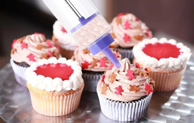 Uus käsitsi küpsiste pressimismasin, kaunistuspressimismasin Churros seadme fritüüride küpsetustööriista valmistamiseks