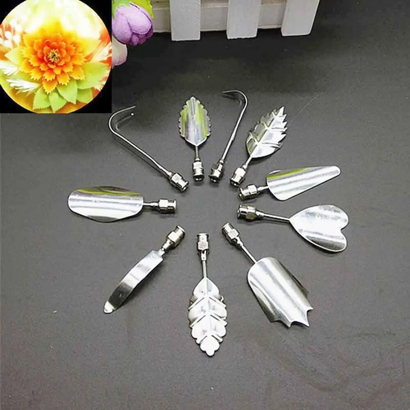 3D roostevabast terasest želatiin-želatiin fondant süstla nõela otsiku tööriist kooki kaunistuse kunsti otsikuga koogi tööriist