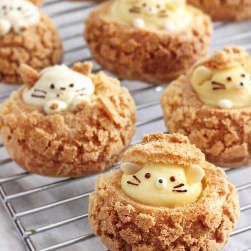 1 ΤΕΜ. Μεγάλου μεγέθους στρογγυλά μεταλλικά αξεσουάρ και εργαλεία ψησίματος από ανοξείδωτο χάλυβα Ακροφύσιο γλάσου Ακροφύσιο ζαχαροπλαστικής Εργαλεία ψησίματος #1Α