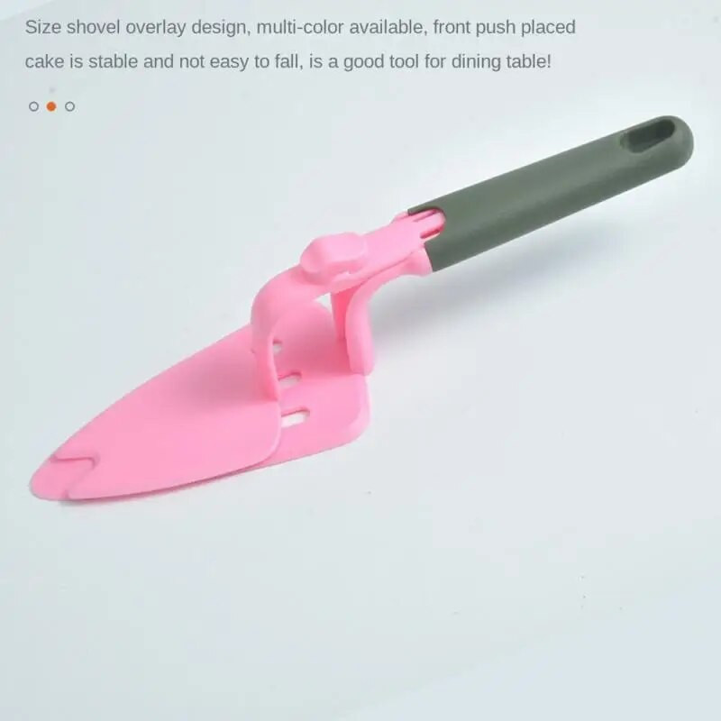 Hambakoogilabidas lapikujuline värv Lükatav eraldatav toidukvaliteediga materjalid Küpsetustööriistad Kreemikook Magustoidukühvel Taaskasutus