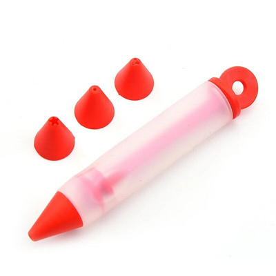 Silikoonist kaunistuspliiats šokolaadiga kaunistuspüstoli moos DIY küpsetustööriist küpsised glasuur Torustik Kondiitriotsikud ​Köögitarvikud