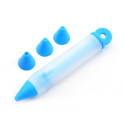 Silikoonist kaunistuspliiats šokolaadiga kaunistuspüstoli moos DIY küpsetustööriist küpsised glasuur Torustik Kondiitriotsikud ​Köögitarvikud