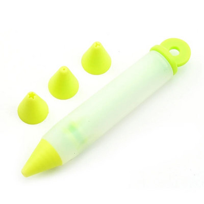 Silikoonist kaunistuspliiats šokolaadiga kaunistuspüstoli moos DIY küpsetustööriist küpsised glasuur Torustik Kondiitriotsikud ​Köögitarvikud