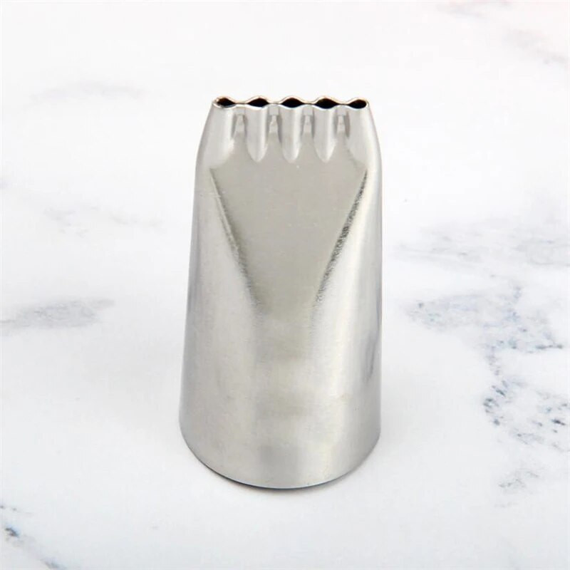 #134 Roostevabast terasest sakid Viis augujoont Joonistamine Glasuuritorude näpunäited Nuudlid koogikreemi otsik Fondant-vormi koogi kaunistamise tööriistad