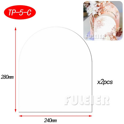 2vnt./rinkinys Akriliniai tortų diskai, skaidrūs meniniai, tuščia lenta, pyrago įrankių padėklas, stovas pyrago kepimui, dekoravimo įrankis, kepimo priedai