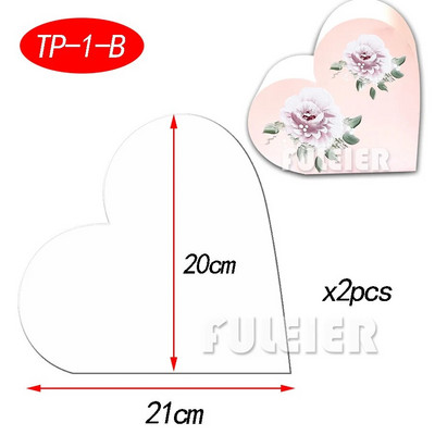 2vnt./rinkinys Akriliniai tortų diskai, skaidrūs meniniai, tuščia lenta, pyrago įrankių padėklas, stovas pyrago kepimui, dekoravimo įrankis, kepimo priedai