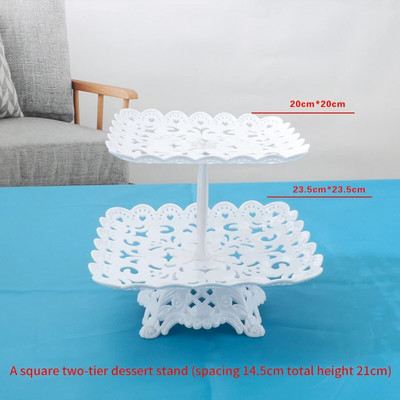 Desertų stalo dekoravimas Gimtadienio tortų lentynos dekoravimas Desertų lentynėlė Gimtadienio vestuvių renginys Popietės arbatos desertas