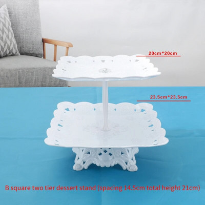 Desertų stalo dekoravimas Gimtadienio tortų lentynos dekoravimas Desertų lentynėlė Gimtadienio vestuvių renginys Popietės arbatos desertas