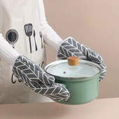 Ahjuküpsetuskindad Ahjukindad Mikrolaineahjukindad Kõrgtemperatuurikindlad linased kindad Köögi küpsetustööriistad Küpsetusnõud