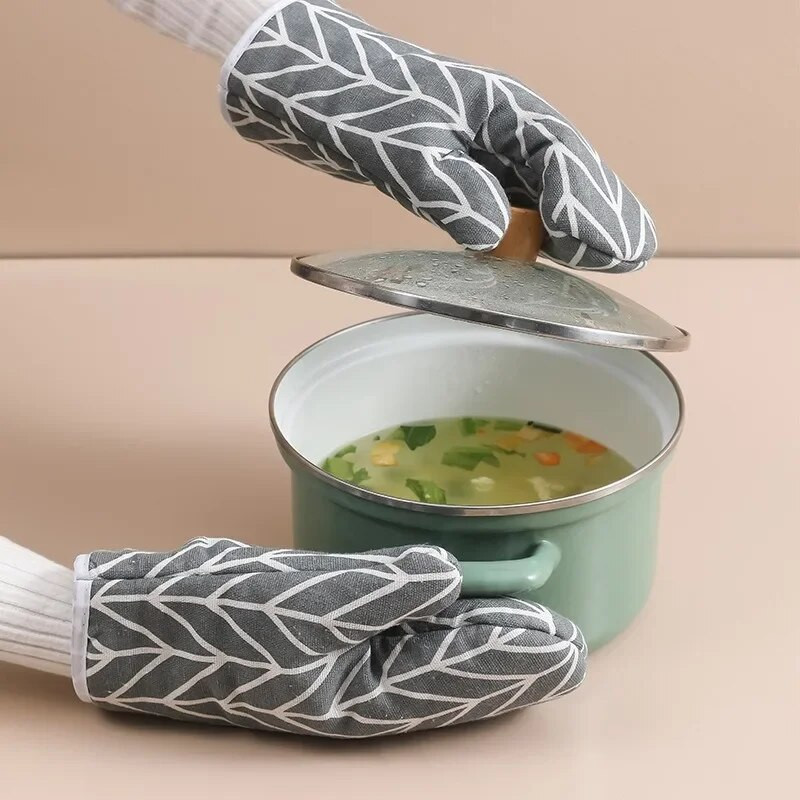 Ahjuküpsetuskindad Ahjukindad Mikrolaineahjukindad Kõrgtemperatuurikindlad linased kindad Köögi küpsetustööriistad Küpsetusnõud