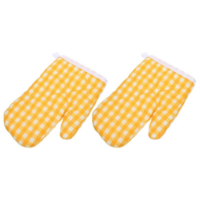 2 komada rukavica za pećnicu, rukavice za pečenje, rukavice otporne na toplinu, dječje podebljane izolirane kuhinjske potrepštine, otporne na poliester, za djecu