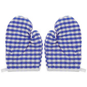 Vaikiškos orkaitės pirštinės Virtuvės karščiui atsparios pirštinės Poliesterio mikrobangų krosnelės pirštinės maisto gaminimui kepimo pirštinės vaikams