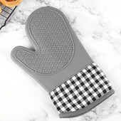 Isoleeritud ahjukindad ühe silikooniga kuumakindlad kindad ahju mikrolaineahjus küpsetustööriistad kõrgel temperatuuril vastupidav koduköögi tööriist