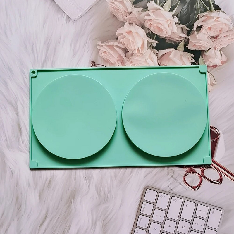 Silikónová forma na tortu s 2 diskami, 3D pena, ručne vyrobené pečivo, želé, vaječný koláč, chlieb, forma na pečenie