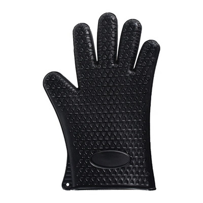 Silikoninės orkaitės pirštinės Orkaitės pirštinės karščiui atsparios pirštinės Pilnos pirštų plaštakos riešo apsauga Silikoninės orkaitės karščiui atsparios pirštinės Nauja