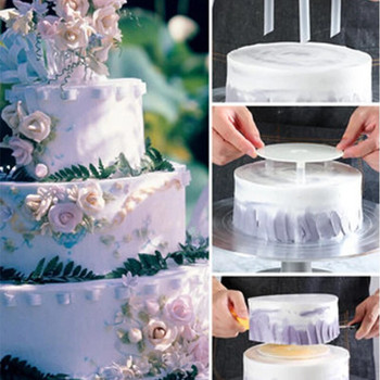 Многопластова опорна рамка за торта Практични стойки за торта Кръгла опора за десерт Дистанционер Скоба за натрупване Дюбели Дъска за торта Кухненски инструмент