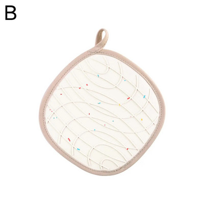 1 TK Köögi ahjukindad Silikoonist ja puuvillast kahekihilised kuumutuskindad / BBQ kuuma ahjukindad / grillkindad vastupidavad