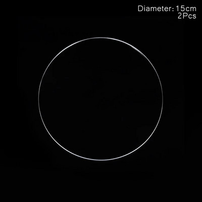 1/2/5 tk 10/15/20/25 cm akrüülist läbipaistvad ümmargused koogikettad Ring koogikaunistustarvikute jaoks Peo-tassikoogi magustoidualus Koogitööriistad