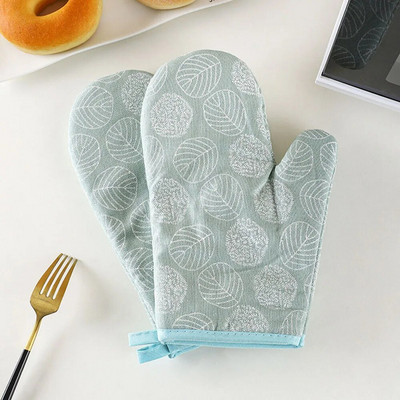 2 tk paksendatud kuumuskindlad kindad ahju, mikrolaineahju ja auruti jaoks kuumakindluse ja paksenemisega