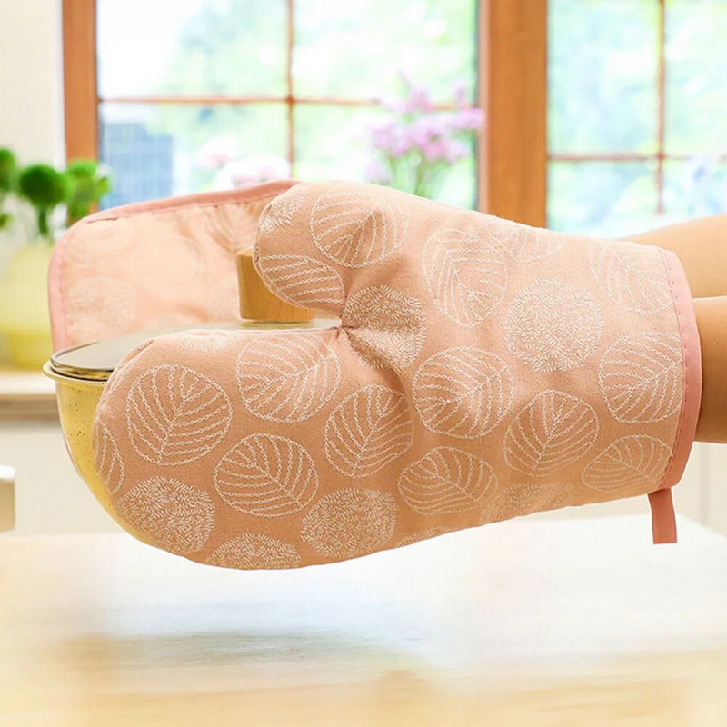 2 tk paksendatud kuumuskindlad kindad ahju, mikrolaineahju ja auruti jaoks kuumakindluse ja paksenemisega