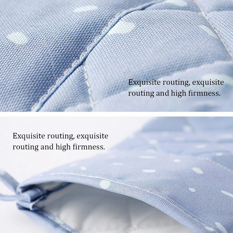 1 paar mikrolaineahju kinnas kaasaskantav libisemisvastane rippuv kuumuskindel majapidamisköök küpsetamine toiduvalmistamiskindad sinised