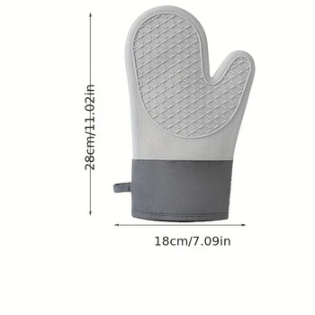 Удебелени ръкавици за фурна, които не се плъзгат и не изгарят