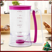 Blynų tešlos dalytuvas Tešlos skyriklis kremo Speratatorius Tikslus porcijų reguliavimas keksiukams / vafliams / bandelių mišiniui / kepamam pyragui