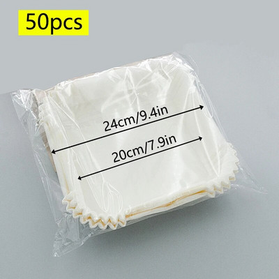 Spetsiaalne paber õhufritüüri küpsetamiseks Õlikindel õli imav paber majapidamises kasutatavate BBQ-plaadiga ahjude jaoks.