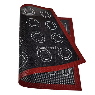 Covoraș de copt din silicon perforat Căptușeală antiaderentă pentru foaie de cuptor Unelte de panificație Tampă de patiserie Macaron pentru prăjituri Accesorii pentru copt de bucătărie
