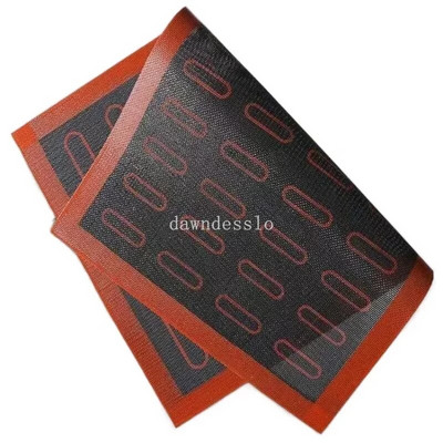 Covoraș de copt din silicon perforat Căptușeală antiaderentă pentru foaie de cuptor Unelte de panificație Tampă de patiserie Macaron pentru prăjituri Accesorii pentru copt de bucătărie