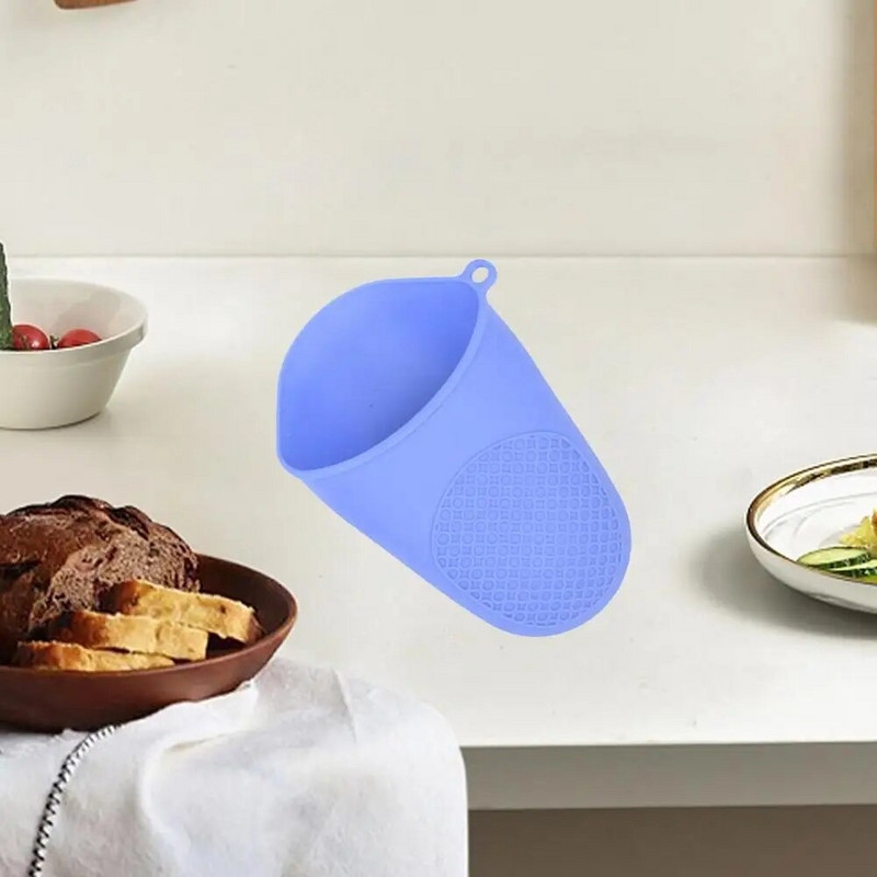 1 ks Rukavica do rúry, protišmyková, závesná, spona na ruku, protišmyková, silikónová rukavica do rúry, predlžovací dizajn, rukavica do mikrovlnnej rúry