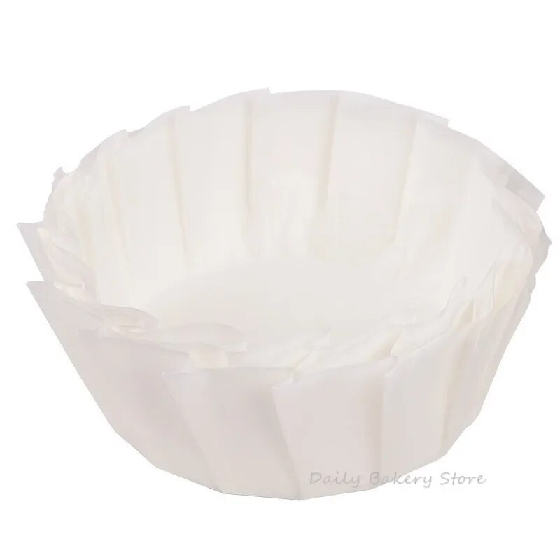 4/6 ιντσών Δίσκος χαρτιού λαδιού για τυρόπιτα Βάσκων Πτυσσόμενη φόρμα για κέικ Χαρτί μους μιας χρήσης απελευθέρωσης Χαρτί κέικ λαδιού ψησίματος Χαρτί άκρων