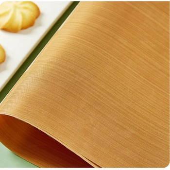 1 бр Устойчиви тави за многократна употреба Маслоустойчива хартиена кърпа Подложка за фурна Незалепваща подложка за печене Кърпа от фибростъкло Аксесоари за пекарни