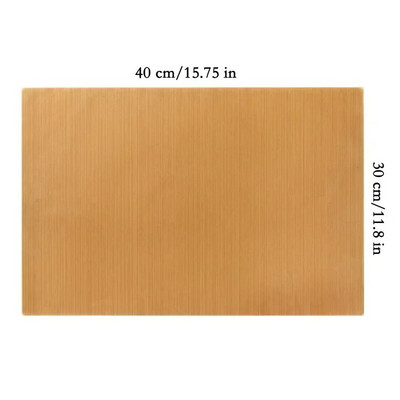 1 τεμ. Επαναχρησιμοποιήσιμα, ανθεκτικά φύλλα ψησίματος Αντιολισθητικό χαρτί πανί φούρνου Αντικολλητικό μαξιλάρι ψησίματος Υφασμάτινο ύφασμα από υαλοβάμβακα Αξεσουάρ αρτοποιίας