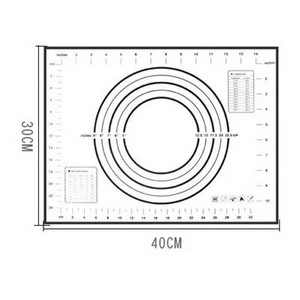 30*40cm Performeeritud silikoonist küpsetusmatt Macaroon Cookie ahjuplaadi vooder Eclair saiavorm Köök moule silikoonkondiitri