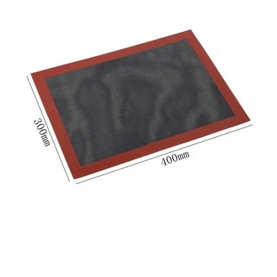 30*40cm Performeeritud silikoonist küpsetusmatt Macaroon Cookie ahjuplaadi vooder Eclair saiavorm Köök moule silikoonkondiitri