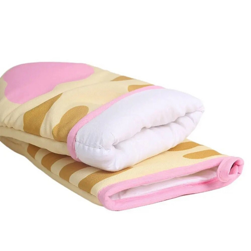 1vnt 3D animacinių filmų gyvūnų kačių letenos orkaitės pirštinės ilgos medvilninės kepimo izoliacinės pirštinės mikrobangų krosnelėje atsparios karščiui neslystančios virtuvės pirštinės