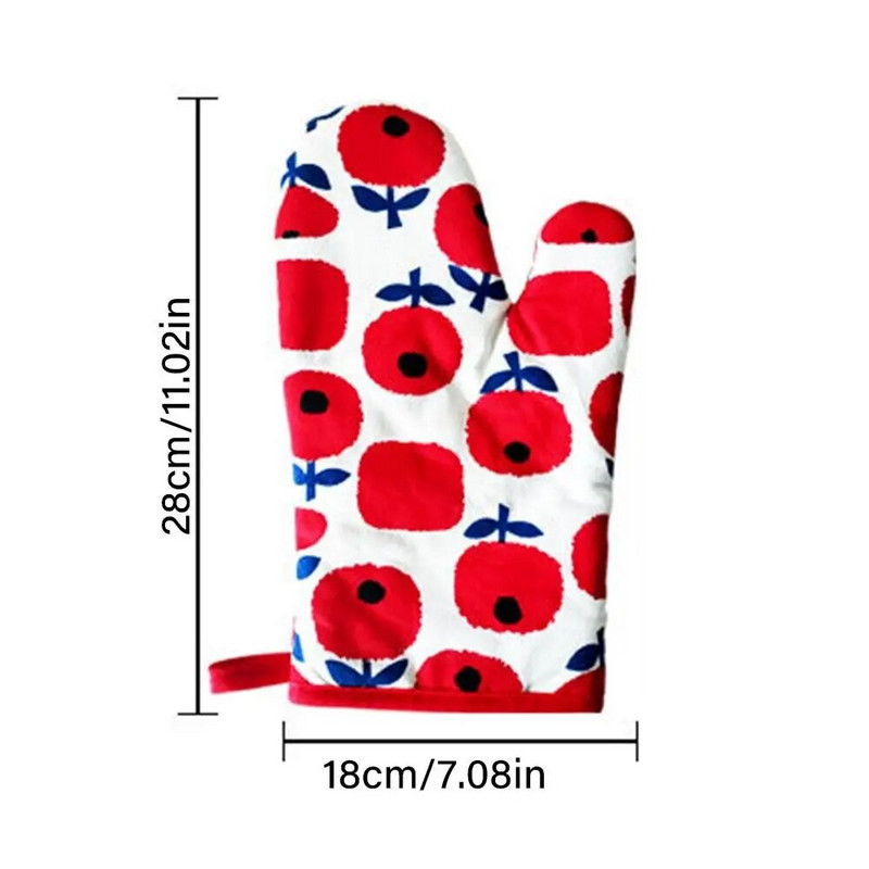 1vnt 3D animacinių filmų gyvūnų kačių letenos orkaitės pirštinės ilgos medvilninės kepimo izoliacinės pirštinės mikrobangų krosnelėje atsparios karščiui neslystančios virtuvės pirštinės