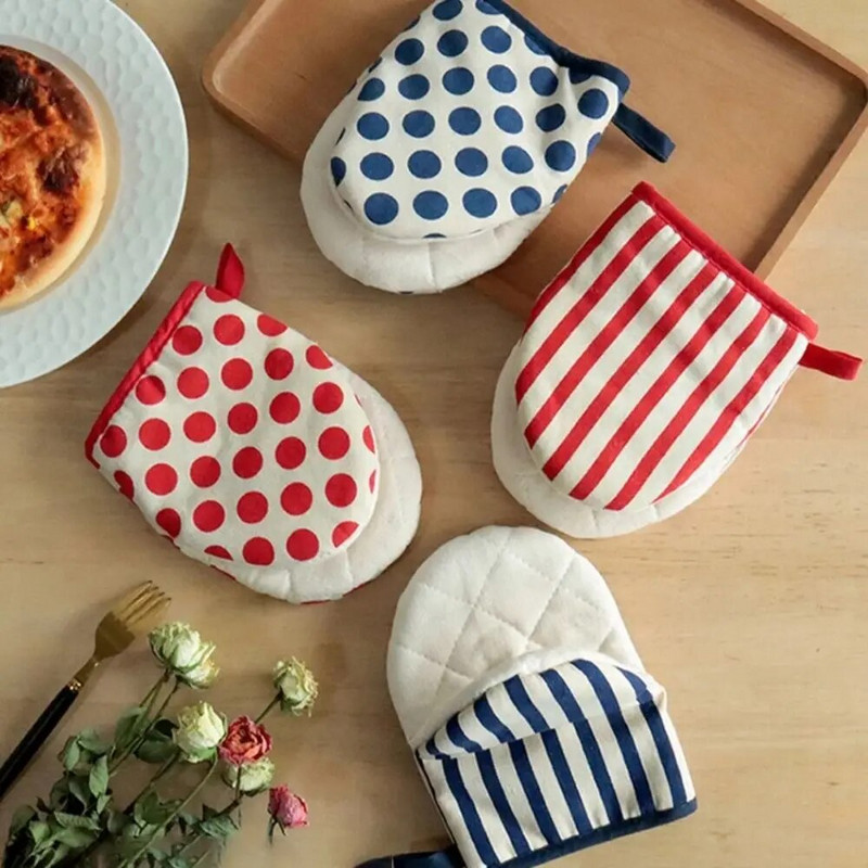 1PC pamučne rukavice za pećnicu protiv opeklina, rukavice, držač za lonce, kuhinjske pamučne rukavice u obliku pačjeg kljuna, pladanj za posuđe, držač zdjele, kopča za ruku za pećnicu