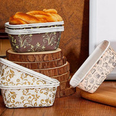 50db/készlet Cupcake papír Muffin csésze Sütő Tortapohár Forma Papír Cupcake Bélés Csomagolók Esküvői Party Barkács sütési eszközök