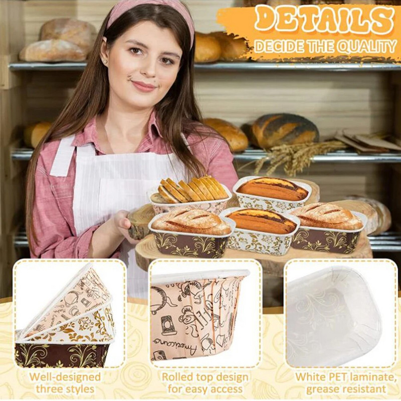 50db/készlet Cupcake papír Muffin csésze Sütő Tortapohár Forma Papír Cupcake Bélés Csomagolók Esküvői Party Barkács sütési eszközök