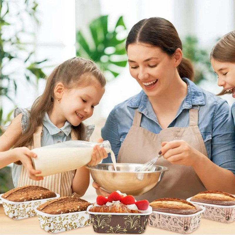 50db/készlet Cupcake papír Muffin csésze Sütő Tortapohár Forma Papír Cupcake Bélés Csomagolók Esküvői Party Barkács sütési eszközök