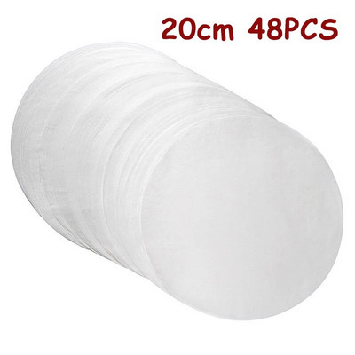 Torta Biskvit Pizza Neljepljivi masni papir za pečenje Okrugli dvostrani silikonski papir Kuhinjski pribor za pečenje Alati za kuhanje