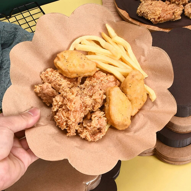 100 ks čipkovaný papier na pečenie, olejotesný voskový papier, vodeodolný papier na balenie potravín, torty, pečivo, pečenie potravín, dekoratívne papierové podložky, kuchynské náradie